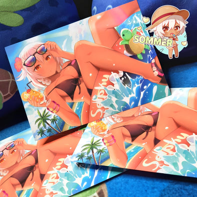 Postkarte “Sommerurlaub”